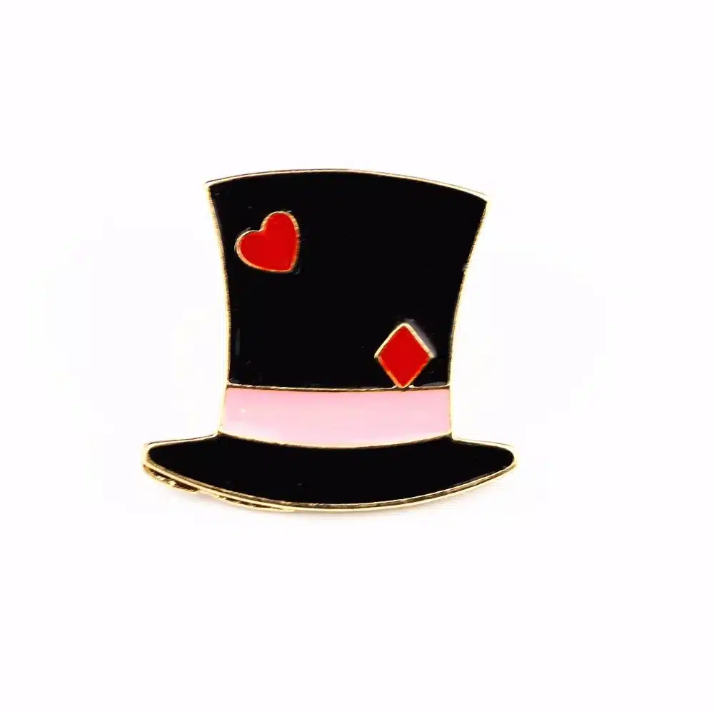 Timlee X227 Cartoon Cat Cute Wonderland Enamel Pins Alice Brooch Crown Metal Brooch Pins Gift Wholesale 21