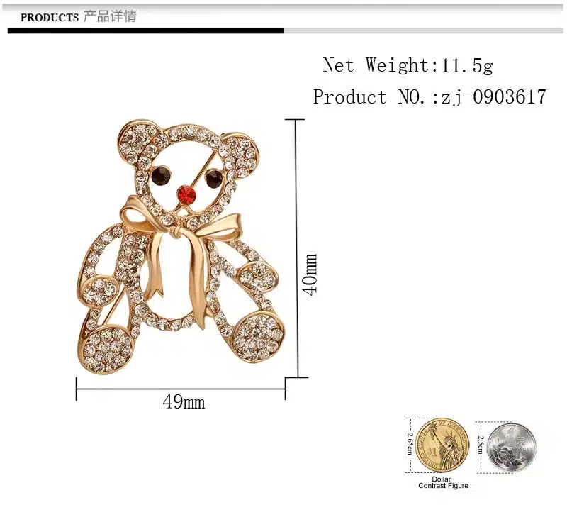 animal Full Rhinestone Brooch wedding Pins Butterfly Bear Tortoise Crown Lizard music notes brooches and pin cat brooch badge 20