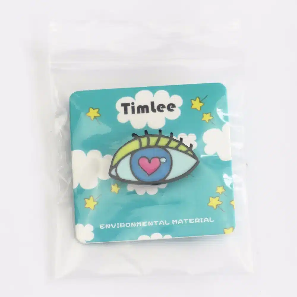 Timlee X303 Cute Van Gogh Heart Flag Tree Astronaut Rainbow Unicorn Pins Eyes Metal Brooch Pins, Fashion Jewelry Wholesale 25