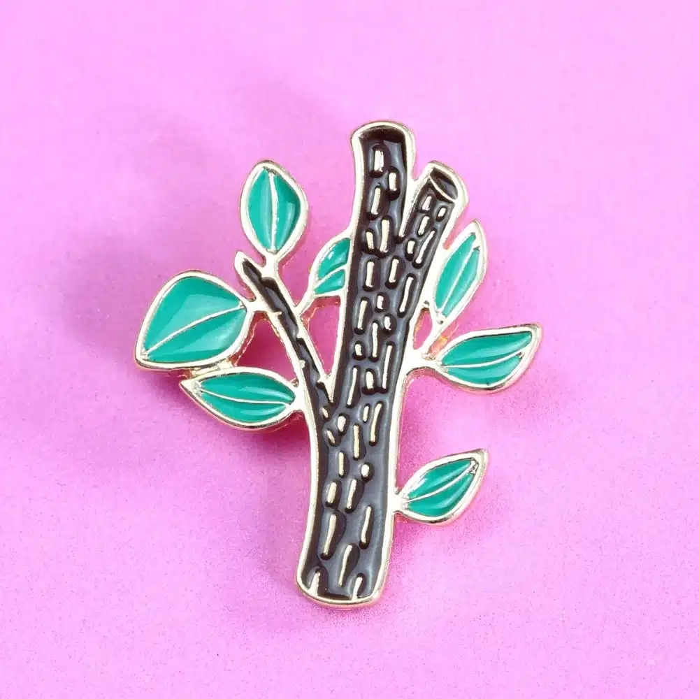 Timlee X303 Cute Van Gogh Heart Flag Tree Astronaut Rainbow Unicorn Pins Eyes Metal Brooch Pins, Fashion Jewelry Wholesale 28