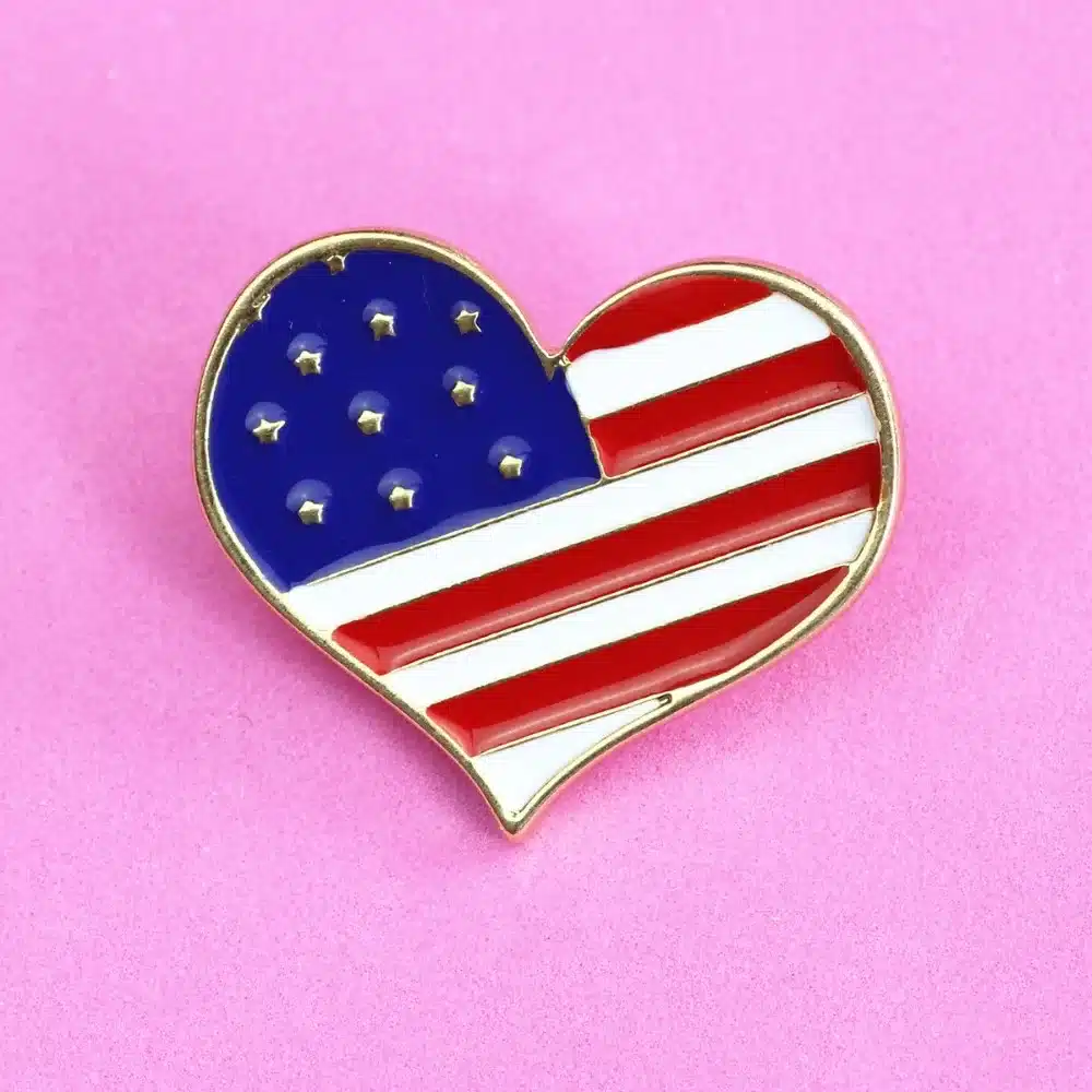 Timlee X303 Cute Van Gogh Heart Flag Tree Astronaut Rainbow Unicorn Pins Eyes Metal Brooch Pins, Fashion Jewelry Wholesale 30