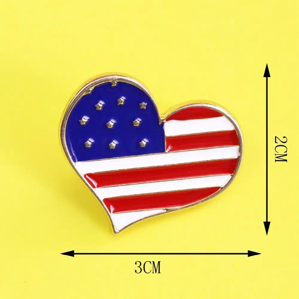 Timlee X303 Cute Van Gogh Heart Flag Tree Astronaut Rainbow Unicorn Pins Eyes Metal Brooch Pins, Fashion Jewelry Wholesale 34