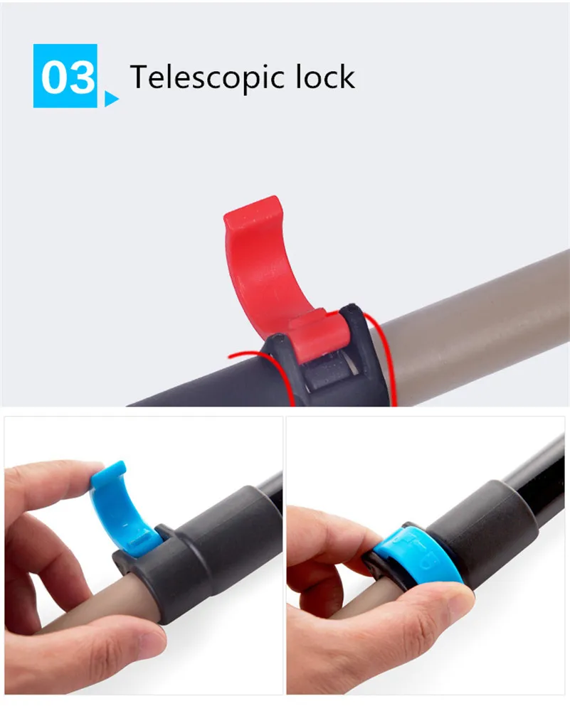 1.29m/0.77m Length Retractable Rods Adjustable Clothing Fork With Hanger Iron Pipe Clothesline Pole Pick Clothes Hanger 6