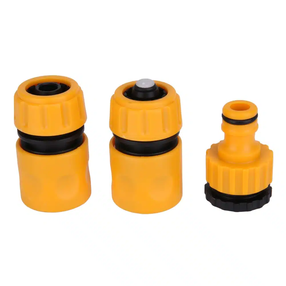 3Pcs Fast Coupling Adapter Drip Tape For Irrigation Hose Connector With 1/4 Internal Thread Joint Garden Tools 12