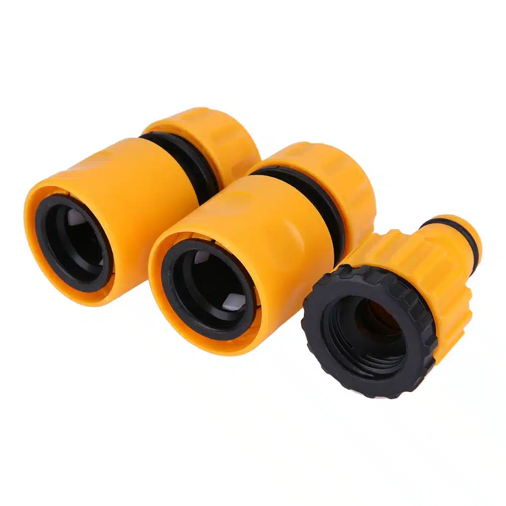 3Pcs Fast Coupling Adapter Drip Tape For Irrigation Hose Connector With 1/4 Internal Thread Joint Garden Tools 20