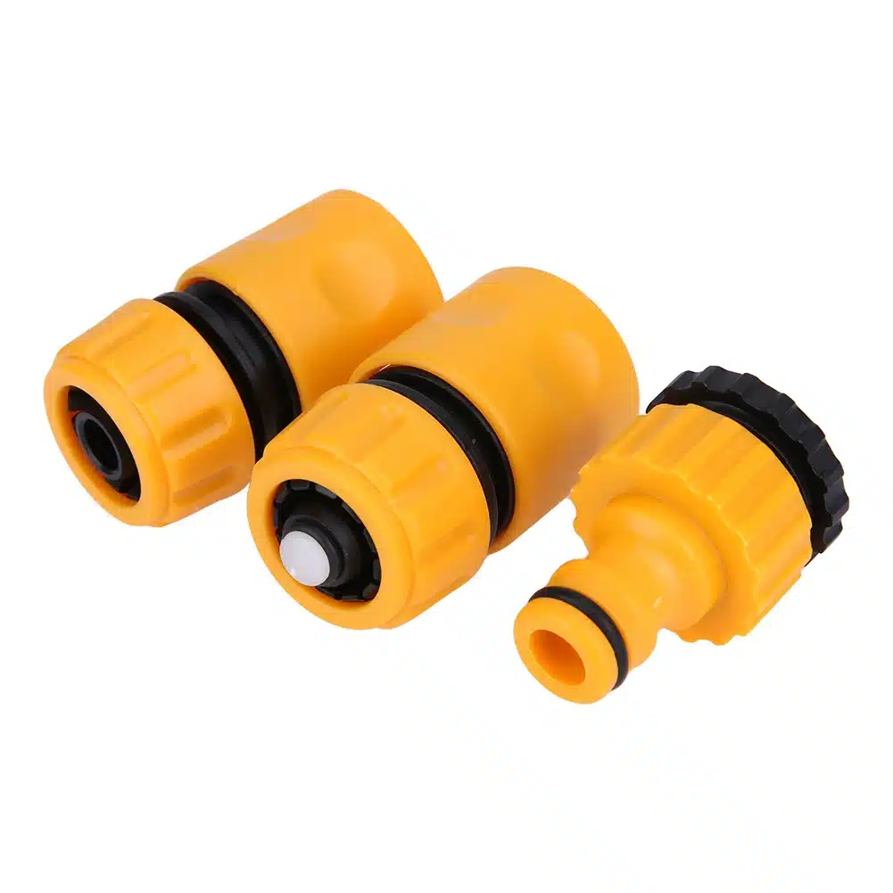 3Pcs Fast Coupling Adapter Drip Tape For Irrigation Hose Connector With 1/4 Internal Thread Joint Garden Tools 21