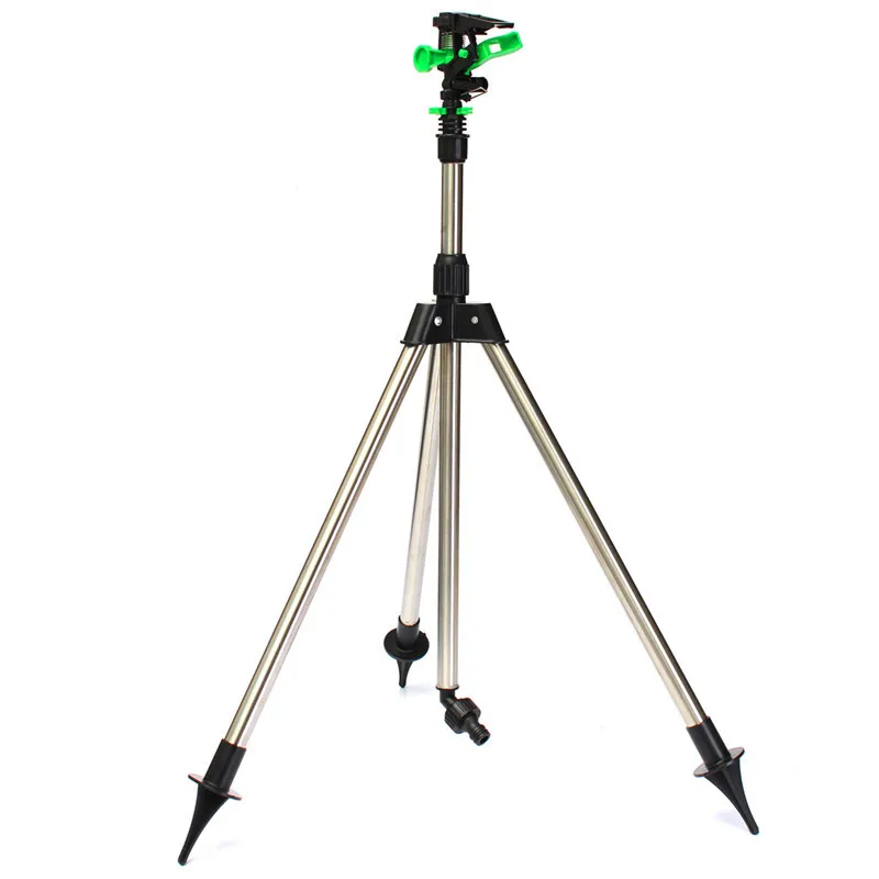 Tripod Impulse Sprinkler Pulsating Telescopic Watering Lawn Yard and Garden 10