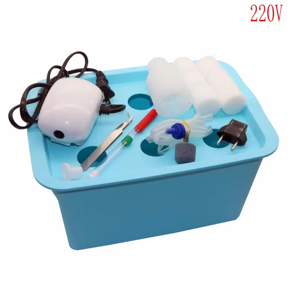 1 sets 220V/110V Plant Site Hydroponic Systems 6 Holes nursery pots Soilless cultivation plant seedling Grow Kit 10
