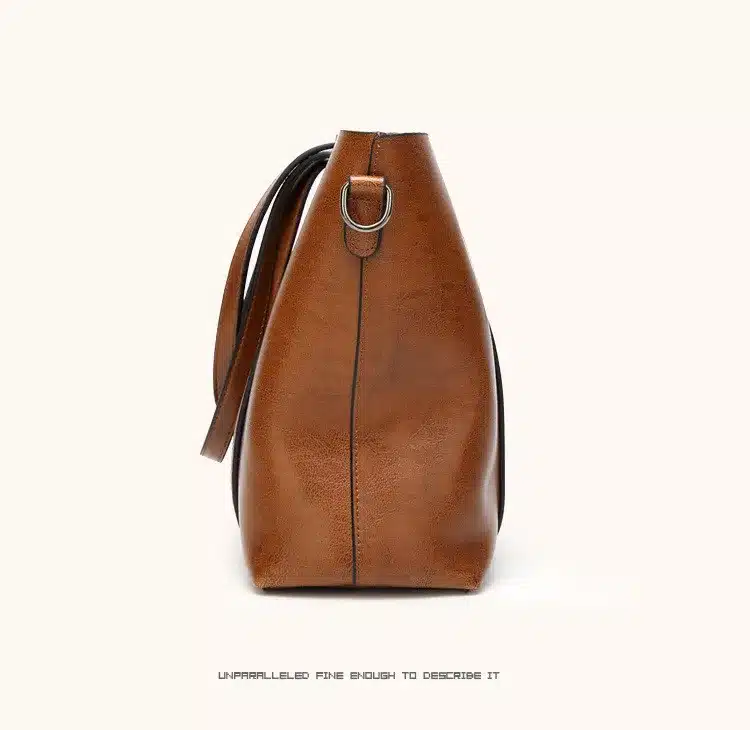 Women bag Oil wax Women's Leather Handbags Luxury Lady Hand Bags With Purse Pocket Women messenger bag Big Tote Sac Bolsos Mujer 31