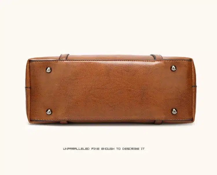 Women bag Oil wax Women's Leather Handbags Luxury Lady Hand Bags With Purse Pocket Women messenger bag Big Tote Sac Bolsos Mujer 33