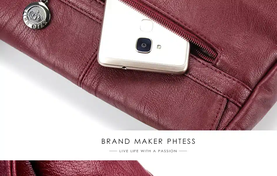 PHTESS New Female Messenger Bags Feminina Bolsa Leather Luxury Handbags Women Bags Designer 2017 Sac a Main Ladies Shoulder Bag 21