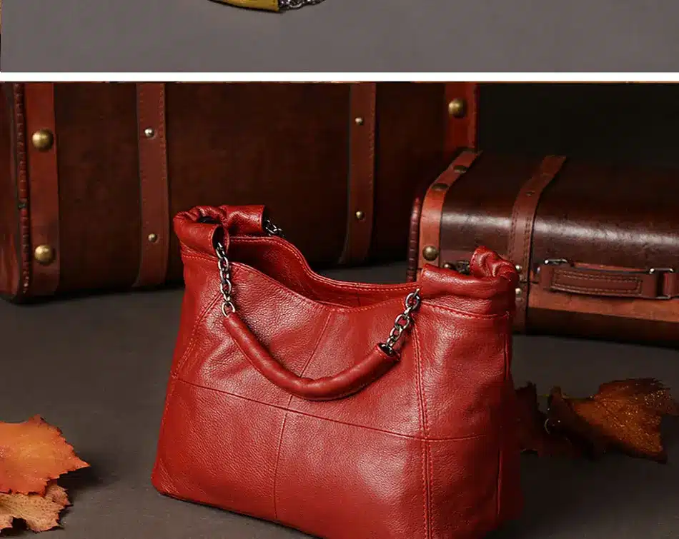 Best Special Offer New Bucket Quality Genuine Leather Women Handbags 2017 Brand Tote Bag Plaid Top-handle Famous Designer Totes 29