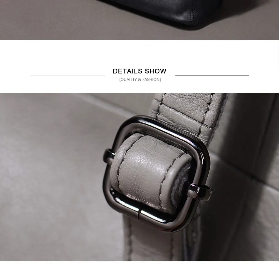 Best Special Offer New Bucket Quality Genuine Leather Women Handbags 2017 Brand Tote Bag Plaid Top-handle Famous Designer Totes 33
