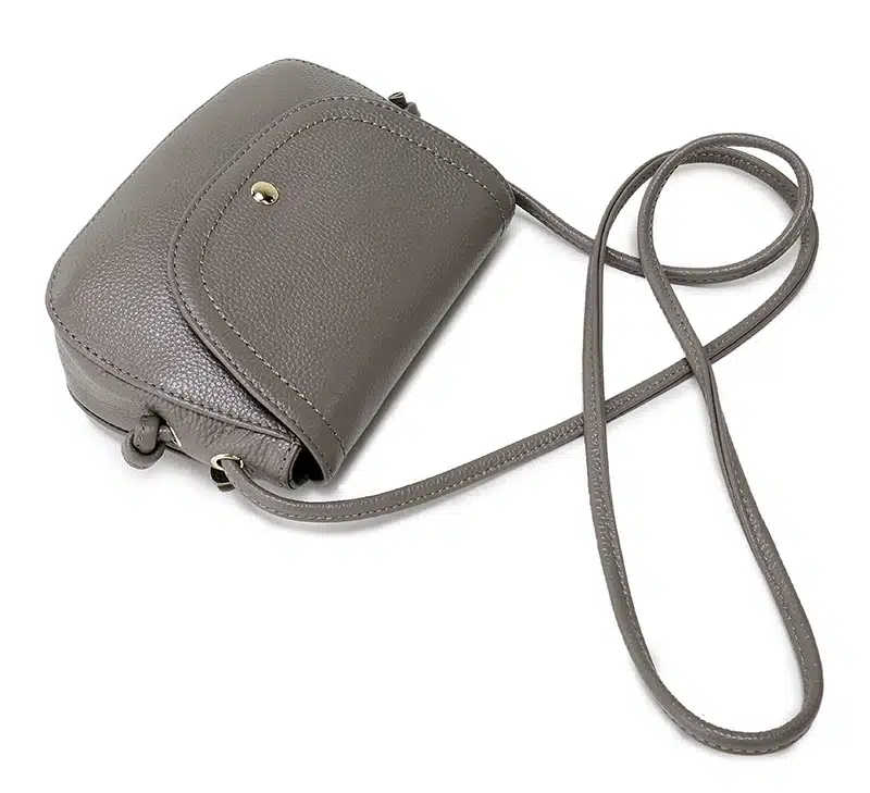 Nuleez Genuine Leather Saddle Bag Real Leather Women Small Bag Summer Sling Bag For Girls Crossbody Messenger Bags Female 2031 9