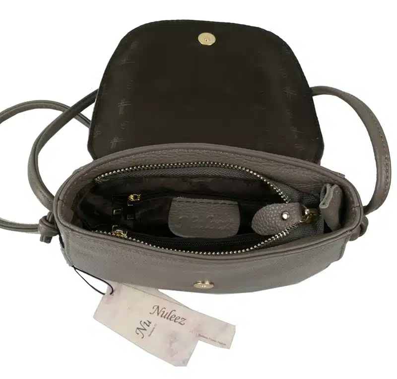 Nuleez Genuine Leather Saddle Bag Real Leather Women Small Bag Summer Sling Bag For Girls Crossbody Messenger Bags Female 2031 13