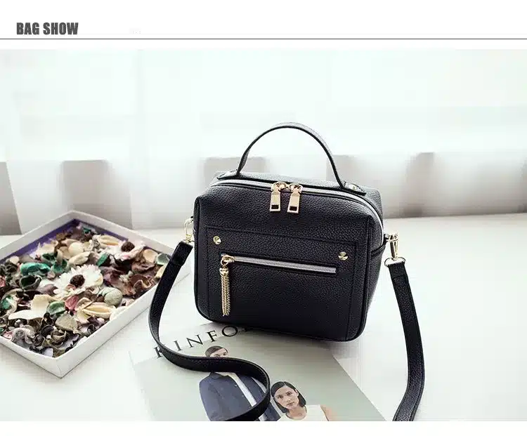 Bolish High Quality PU Leather Women handbag Small Women Messenger Bag Female Shoulder Bag Fashion Women Bags 11