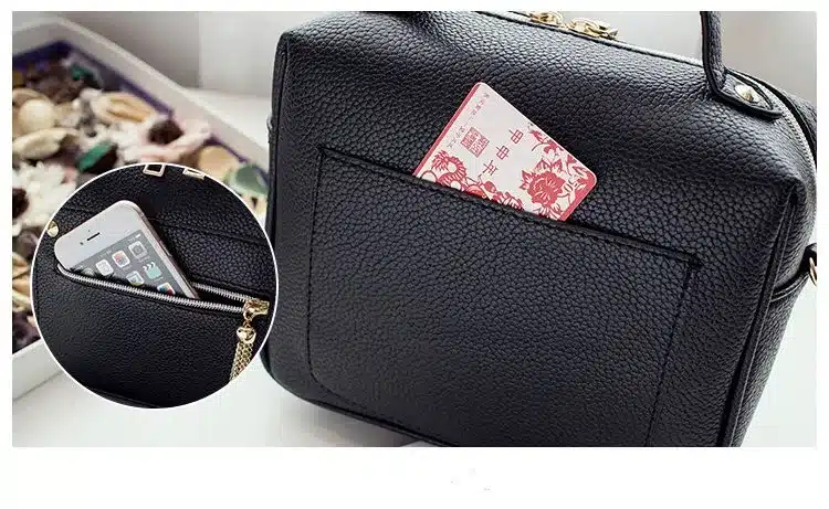 Bolish High Quality PU Leather Women handbag Small Women Messenger Bag Female Shoulder Bag Fashion Women Bags 15