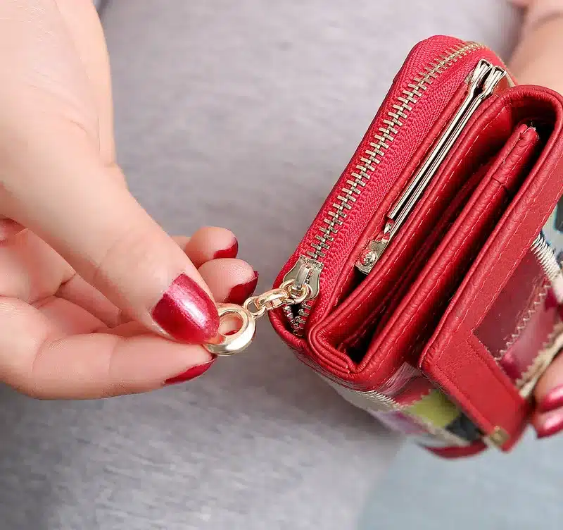 Women Luxury Brand Fashion Genuine Leather Patchwork Wallet Women Small Purse Female Short Design 20