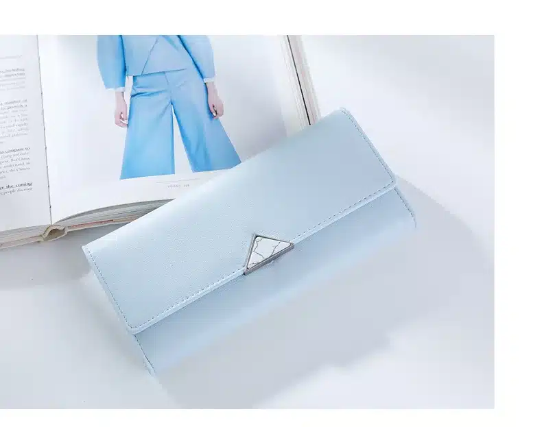 2018 Brand Lovely Leather Long Women Wallet Girls Change Clasp Purse Female Money Coin Card Holders Lady Clutch Wallets Carteras 19