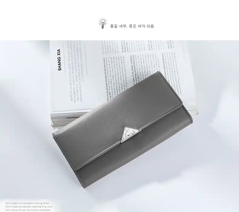2018 Brand Lovely Leather Long Women Wallet Girls Change Clasp Purse Female Money Coin Card Holders Lady Clutch Wallets Carteras 22