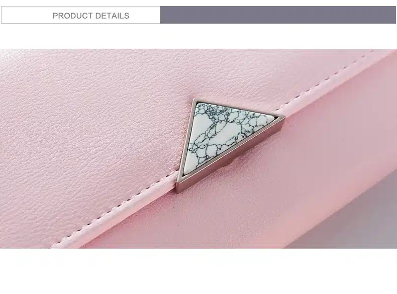 2018 Brand Lovely Leather Long Women Wallet Girls Change Clasp Purse Female Money Coin Card Holders Lady Clutch Wallets Carteras 24