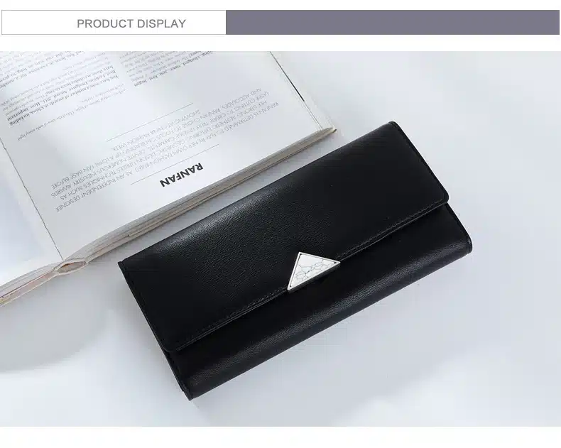 2018 Brand Lovely Leather Long Women Wallet Girls Change Clasp Purse Female Money Coin Card Holders Lady Clutch Wallets Carteras 28