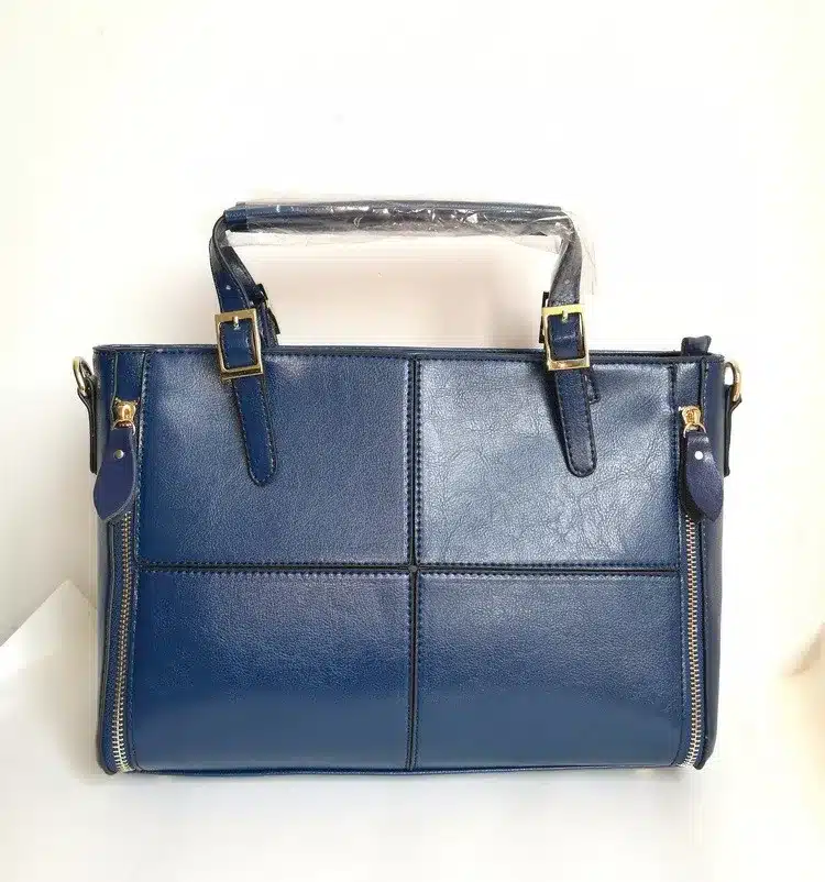 Fashion patchwork designer cattle split leather bags women handbag brand high quality ladies shoulder bags women bag WLHB974 24