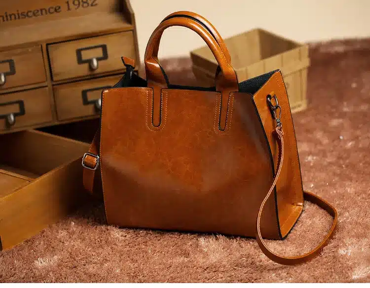 Leather Bags Handbags Women Famous Brands Big Casual Women Bags Trunk Tote Spanish Brand Shoulder Bag Ladies large Bolsos Mujer 7
