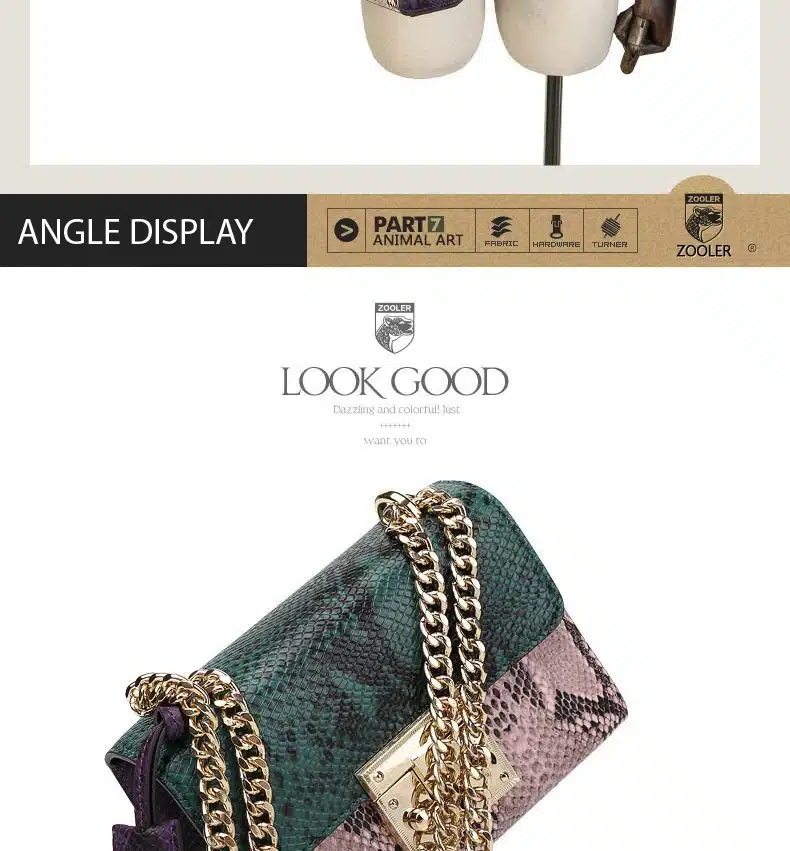 2018 Hottest ZOOLER genuine leather bag women luxury bags handbags woman famous brand chain shoulder bags bolsa feminina #1911 15