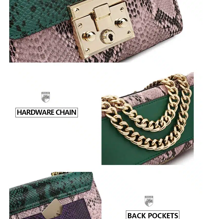 2018 Hottest ZOOLER genuine leather bag women luxury bags handbags woman famous brand chain shoulder bags bolsa feminina #1911 20