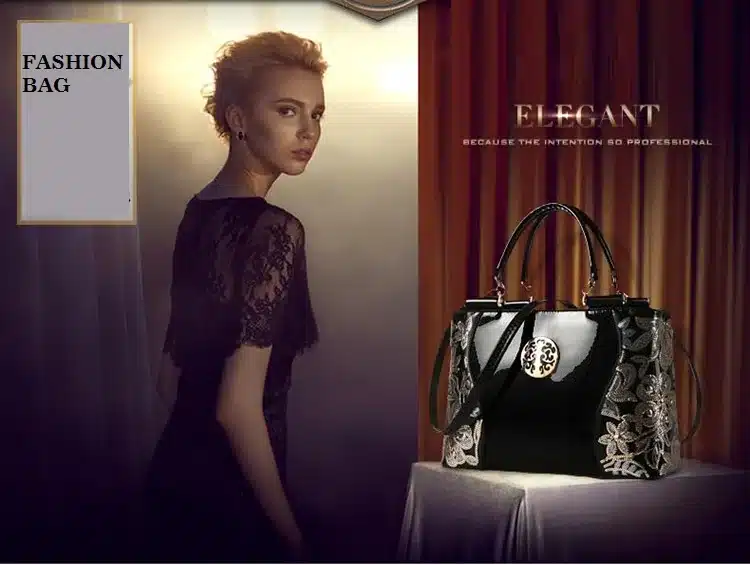 New Luxury Europe Fashion Women Bag Embroidery Sequined Chains Patent Leather Famous Brand Shoulder Handbag Ladies Messenger Ba 11