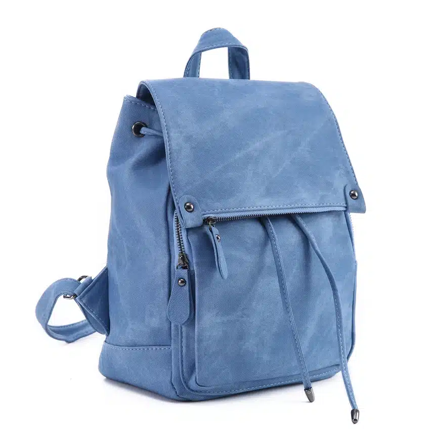 DIDA BEAR Brand Women Leather Backpacks School Bag for Teenage Girls Female Fashion Rucksack Mochila Grey Black Travel Backpack 7