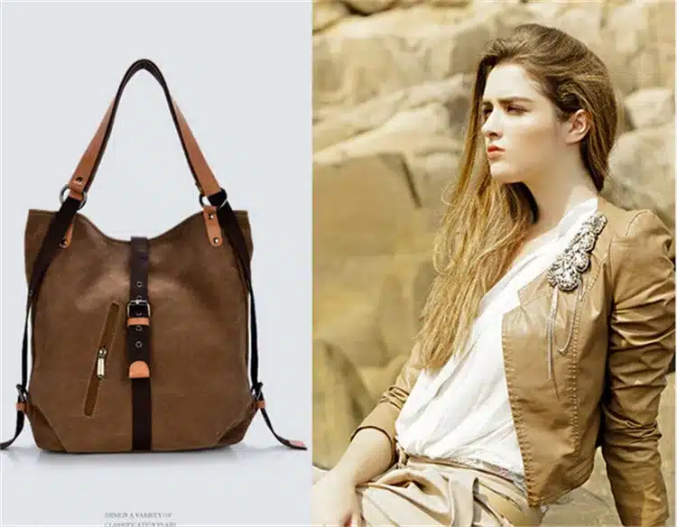 New 2016 backpack vintage canvas women bag shoulder bag women backpack preppy style school bags travel backpack mochila feminina 27