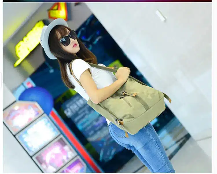 New 2016 backpack vintage canvas women bag shoulder bag women backpack preppy style school bags travel backpack mochila feminina 35
