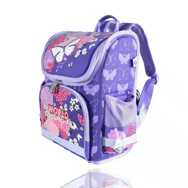 wenjie brother Kids butterfly Schoolbag Backpack EVA Folded Orthopedic Children School Bags For Boys and girls Mochila Infantil 14
