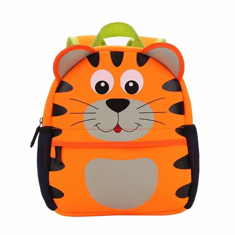 Children 3D Cute Animal Design Backpack Toddler Kid Neoprene School Bags Kindergarten Cartoon Comfortable Bag Giraffe Monkey Owl 8