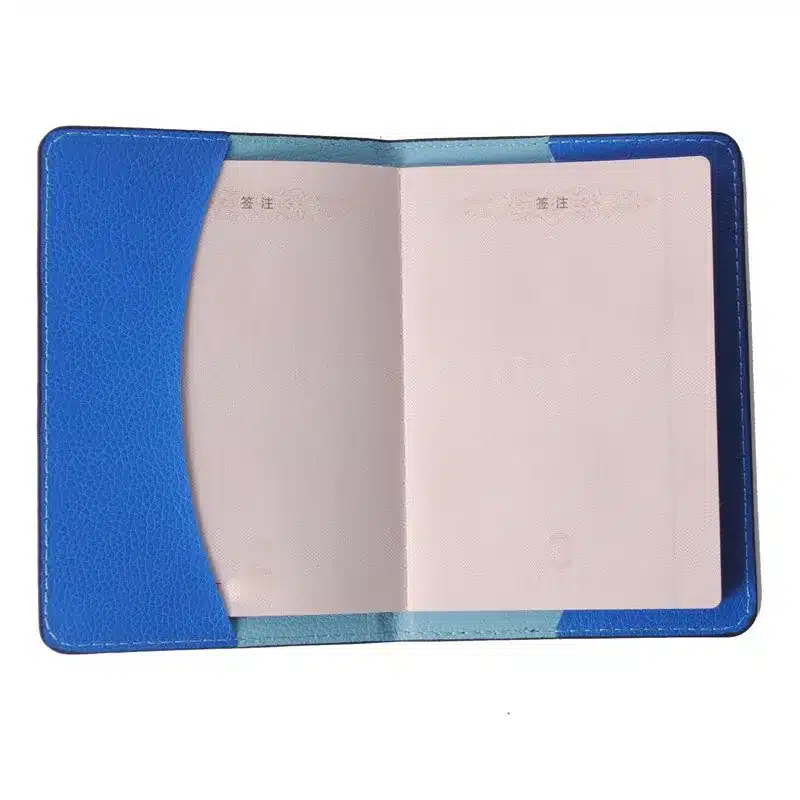 KUDIAN BEAR High Quality Passport Cover Lavender Waterproof PU Leather Travel Passport Holder for Document -- BIY001 PM15 3