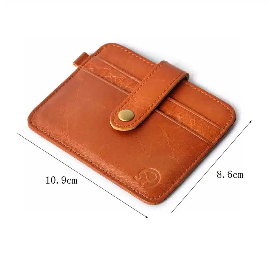 Slim leather multi-card-bit pack bag men Wallet Creadit Card Holder bank cardholder leather cow pickup package bus card holder 15