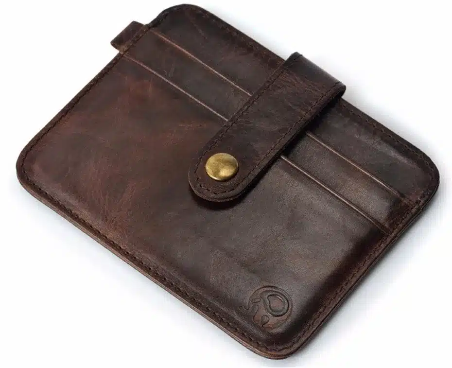Slim leather multi-card-bit pack bag men Wallet Creadit Card Holder bank cardholder leather cow pickup package bus card holder 23