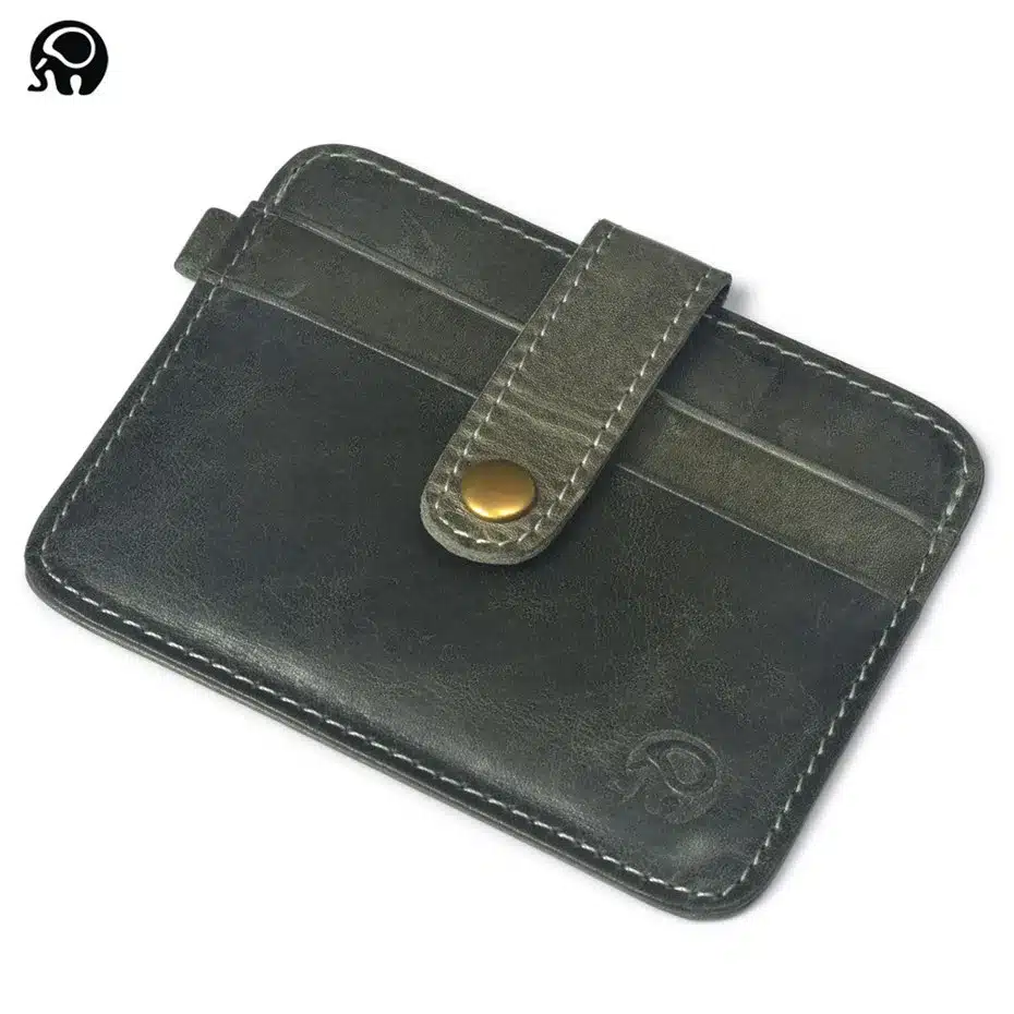 Slim leather multi-card-bit pack bag men Wallet Creadit Card Holder bank cardholder leather cow pickup package bus card holder 27