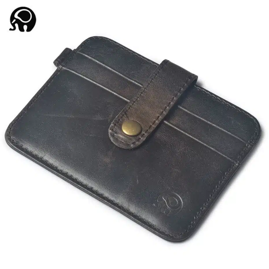 Slim leather multi-card-bit pack bag men Wallet Creadit Card Holder bank cardholder leather cow pickup package bus card holder 29