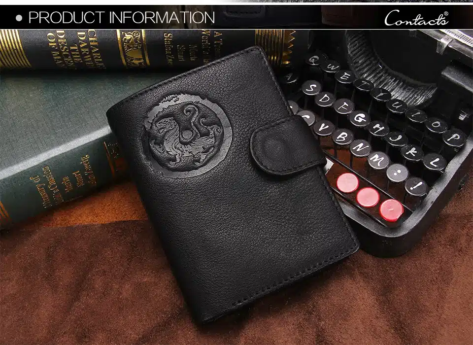 2018 Passport Wallet Men Genuine Leather Travel Passport Cover Case Document Holder Large Capacity Credit Card Holder Coin Purse 19