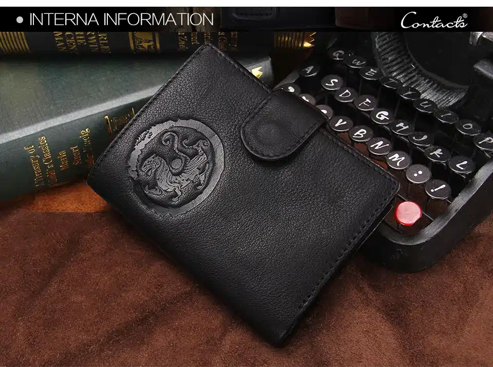 2018 Passport Wallet Men Genuine Leather Travel Passport Cover Case Document Holder Large Capacity Credit Card Holder Coin Purse 23