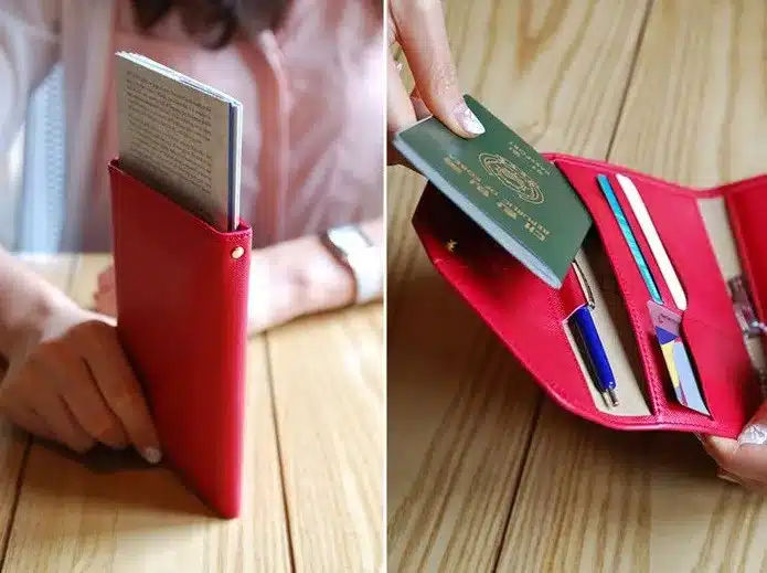 2016 hot selling Korean Style Passport Wallet Multifunction Credit Card Package ID Holder Travel Clutch Bag for women and men 11
