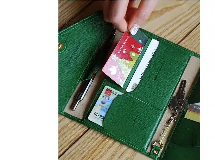 2016 hot selling Korean Style Passport Wallet Multifunction Credit Card Package ID Holder Travel Clutch Bag for women and men 19