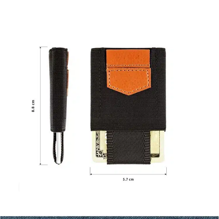 Minimalist Slim Wallet Men Women Mini Wallets Small Business Drivers License ID Organizer Badge Porte Carte Credit Card Holder 10