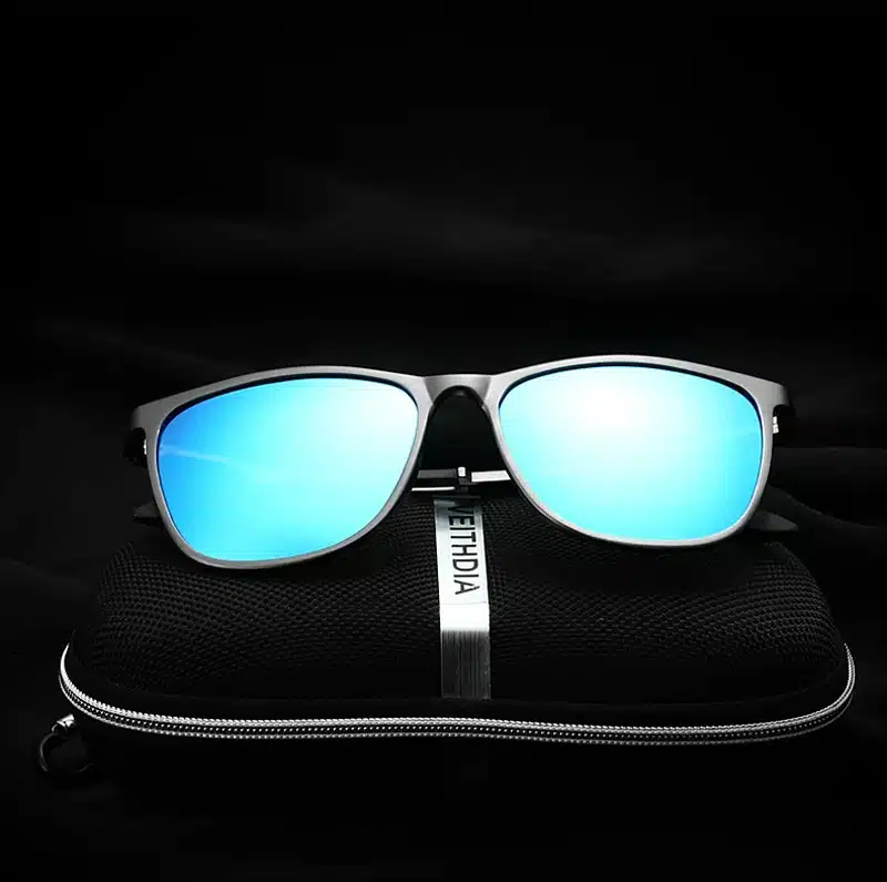 VEITHDIA Retro Aluminum Magnesium Brand Men's Sunglasses Polarized Lens Vintage Eyewear Accessories Sun Glasses For Men 6623 4