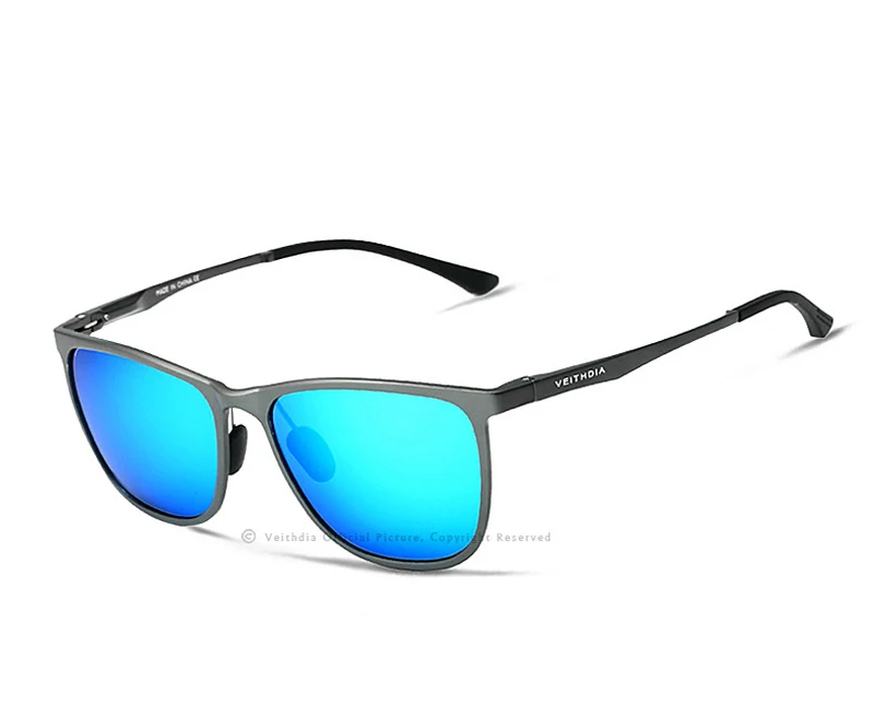 VEITHDIA Retro Aluminum Magnesium Brand Men's Sunglasses Polarized Lens Vintage Eyewear Accessories Sun Glasses For Men 6623 11