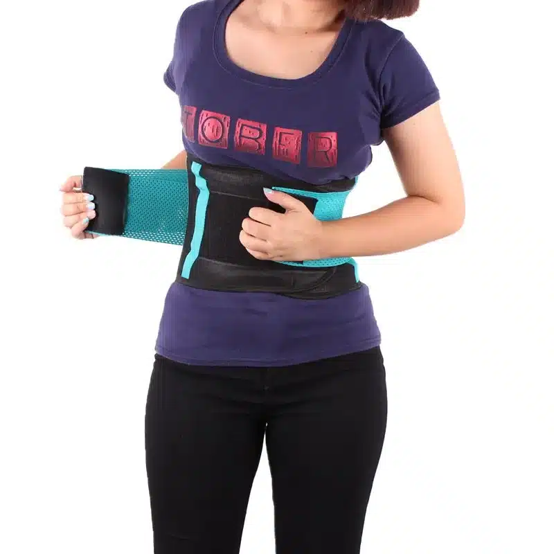 FeelinGirl Belly Girdle Waist Trainer Burn Fat Loss Weight Girdle For Women Body Shaper Postpartum faja reductora cinturilla -B 24