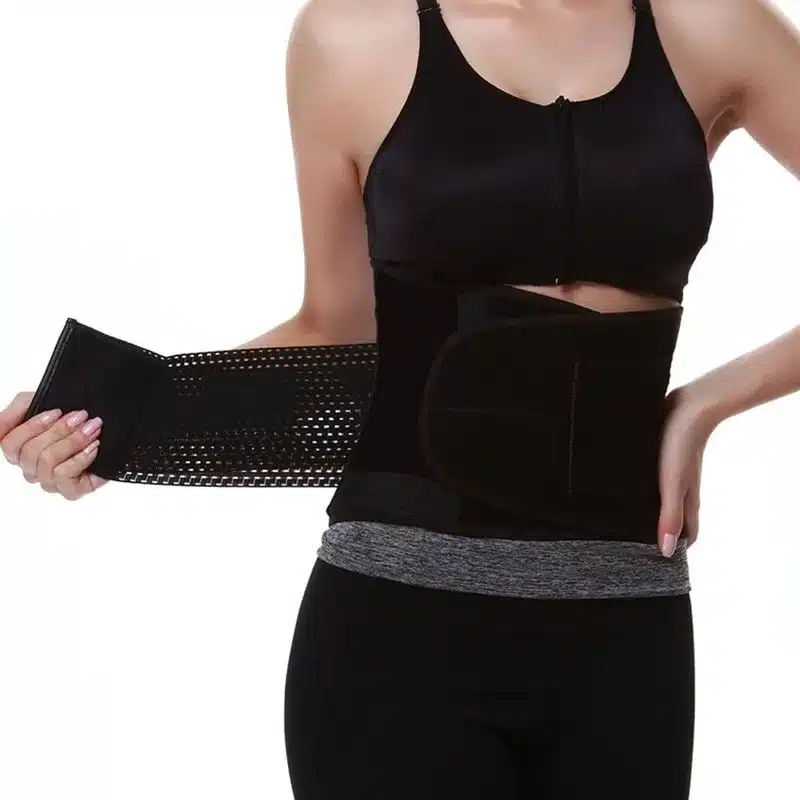FeelinGirl Belly Girdle Waist Trainer Burn Fat Loss Weight Girdle For Women Body Shaper Postpartum faja reductora cinturilla -B 39